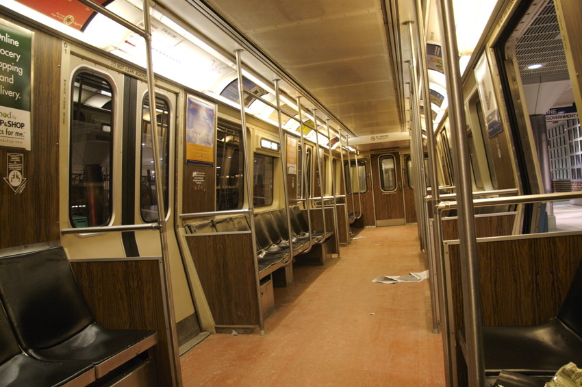 Mbta Blue Line - Interior Or Car 0605: The Cityrails Transit Photo Archive