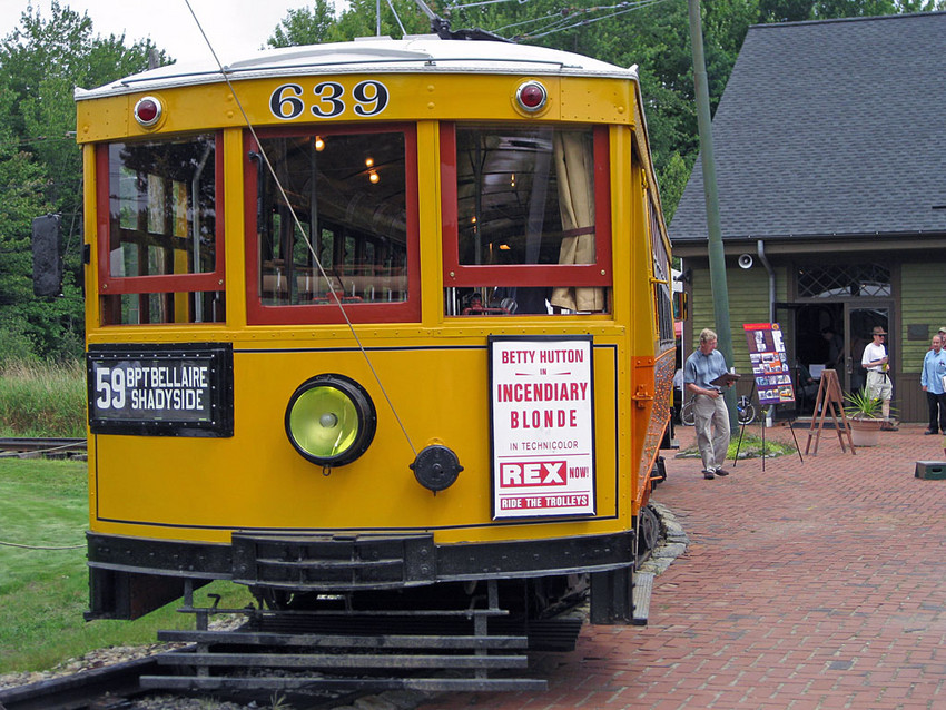 Wheeling, WV Car 639 at STM The CityRails Transit Photo Archive