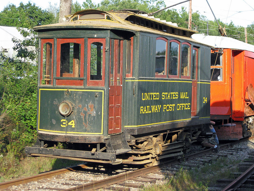 Trolley RPO Car 34 at the Seashore Trolley Museum The CityRails