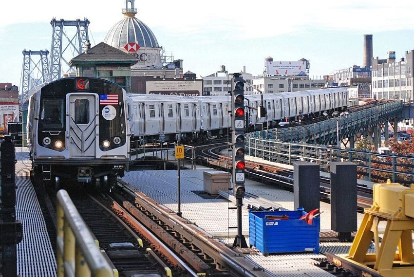 J line train Marcy The CityRails Transit Photo Archive