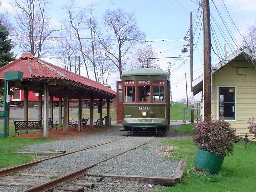 Car 836 at the Connecticut Trolley Museum: The CityRails Transit Photo ...